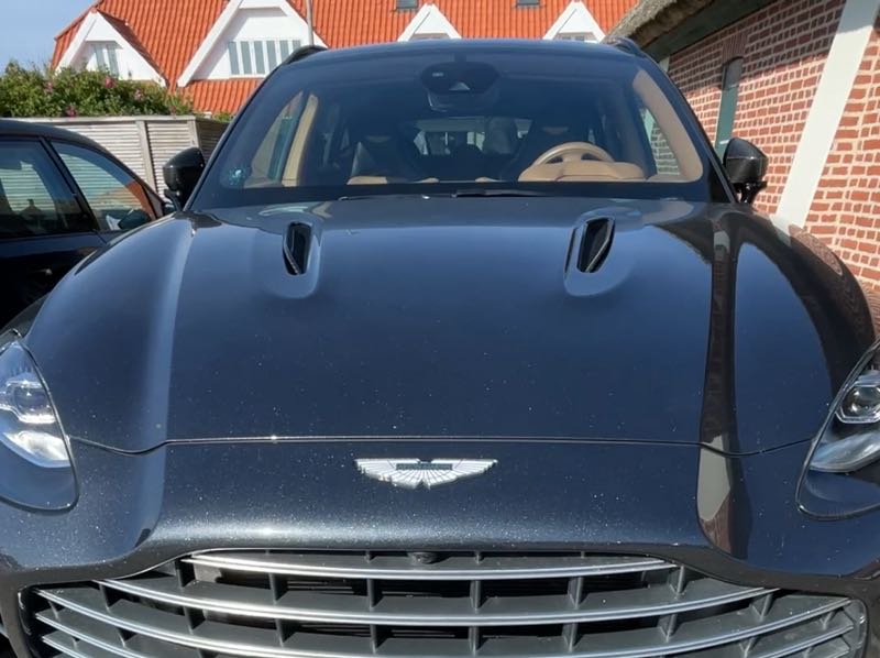 Aston Martin DBX spotted in Pandrup