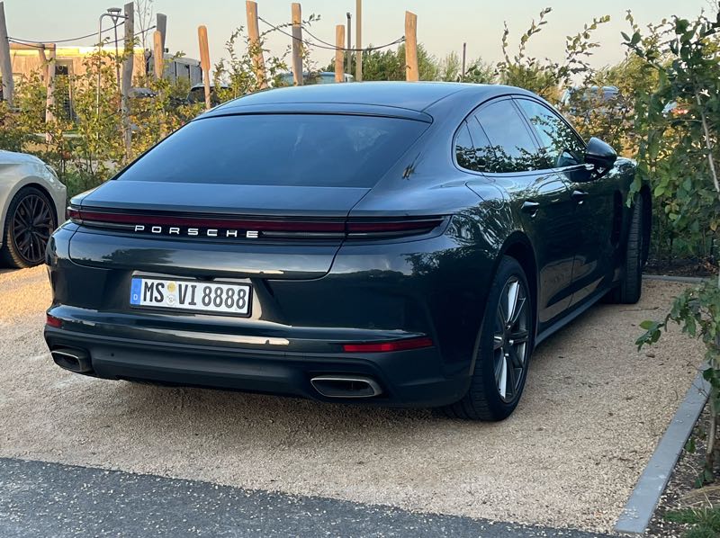 Porsche Taycan spotted in Hoorn