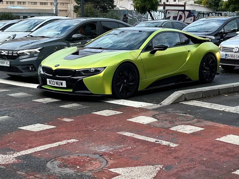 BMW i8 (2019) spotted in Bucharest, Romania
