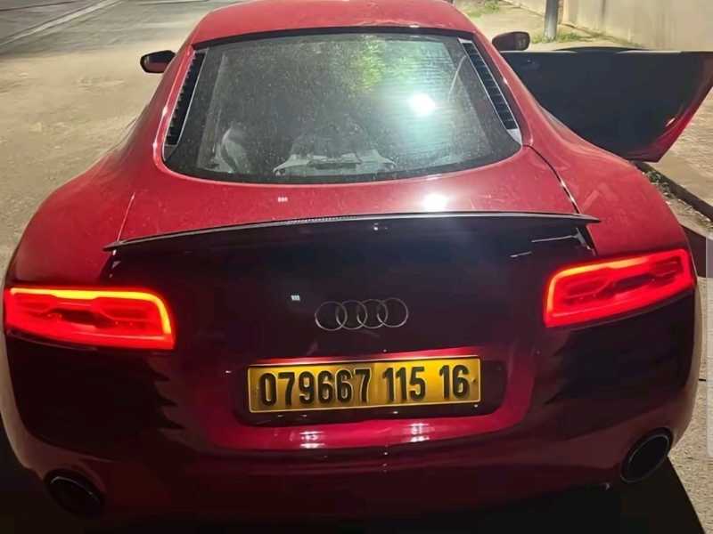Audi R8 spotted in Béjaïa