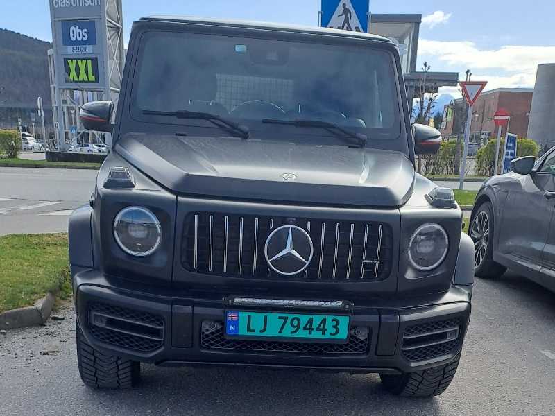 Mercedes-Benz G-Class spotted in Ålesund
