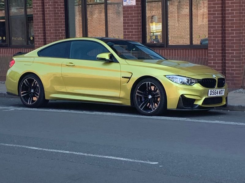 BMW M4 spotted in Norwich