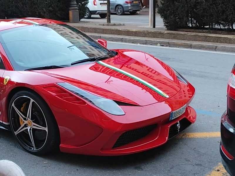Ferrari 458 Italia spotted in Huelva