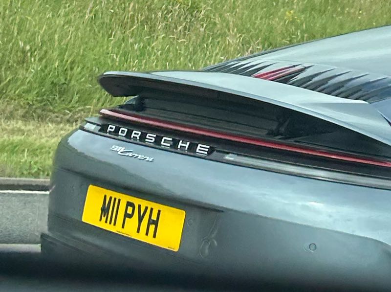 Porsche 911 Carrera (2020) spotted in Carlisle, United Kingdom