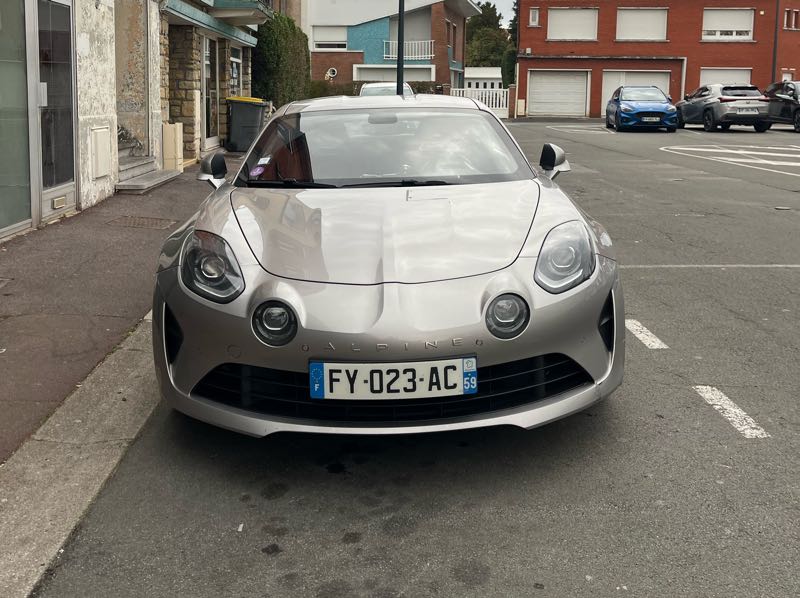 Alpine A110 (2020) spotted in Lille, France