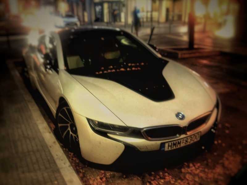 BMW i8 spotted in Véroia