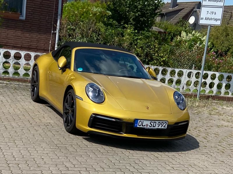 Porsche 911 spotted in Bremen