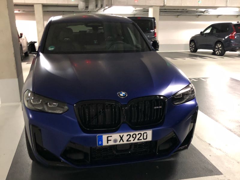 BMW X3 M spotted in Reutlingen