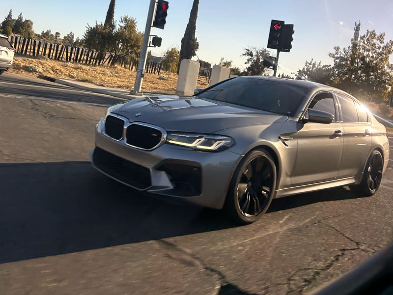 BMW M5 spotted in Clovis