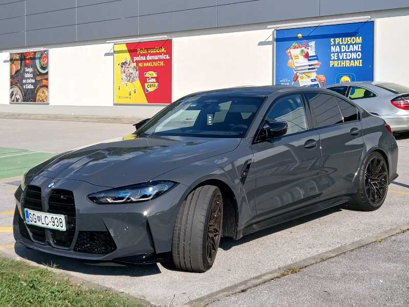 BMW M3 spotted in Slovenj Gradec