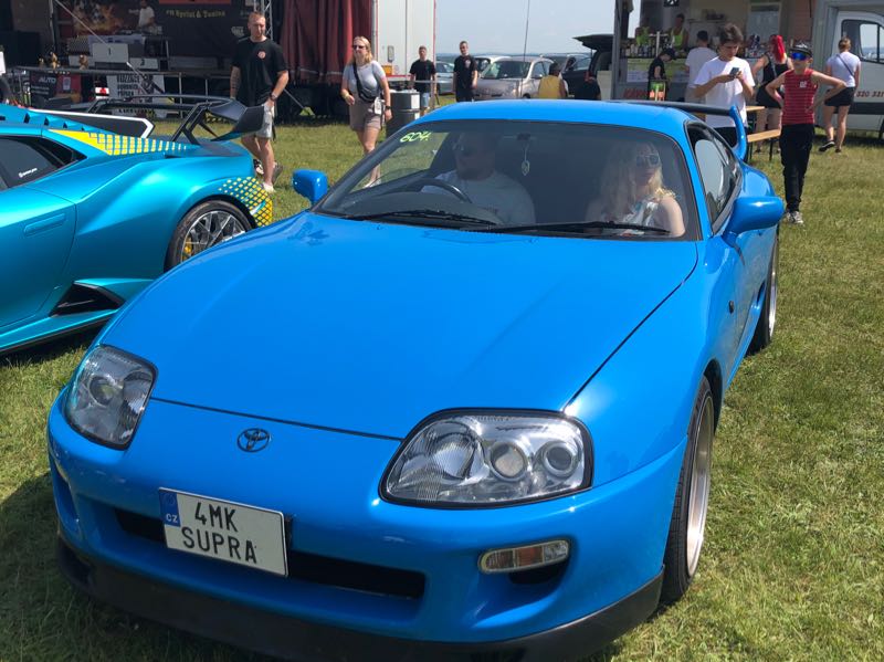 Toyota Supra spotted in Jindřichův Hradec