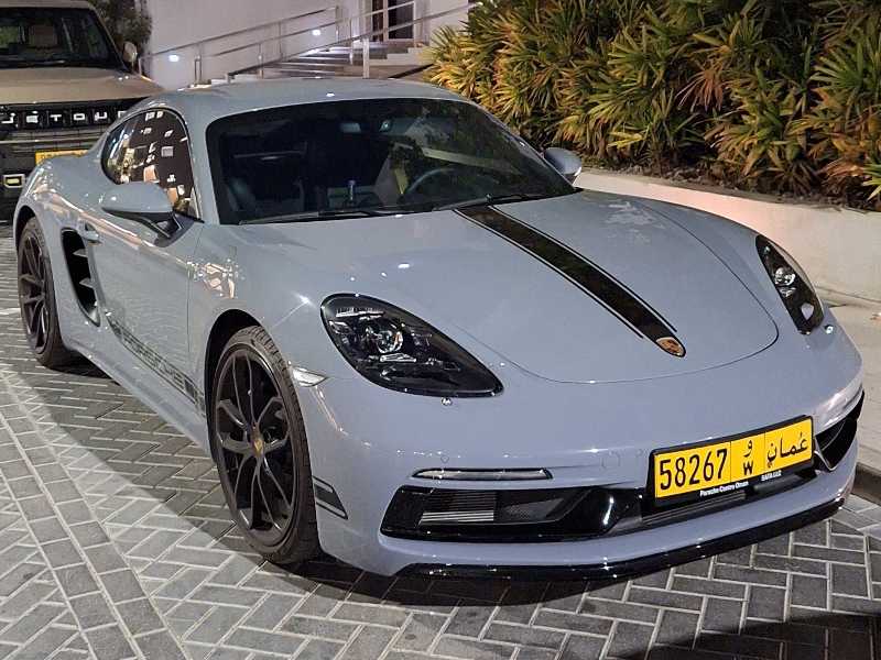 Porsche 718 Cayman spotted in Seeb
