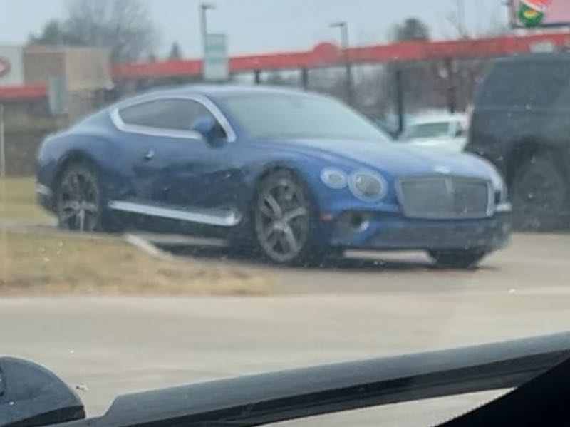 Bentley Continental GT (2021) spotted in Muscatine, United States