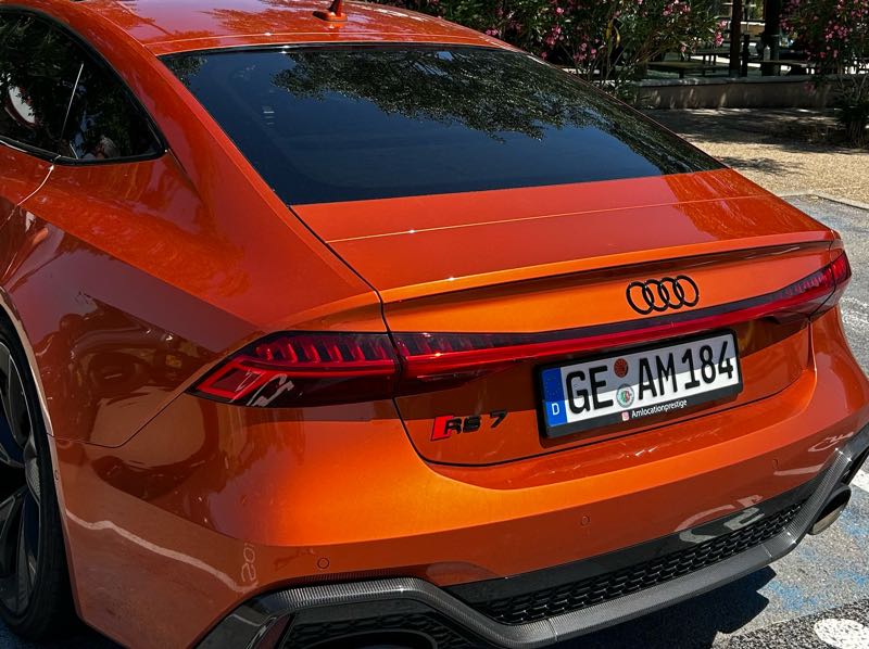 Audi RS 7 spotted in Montpellier