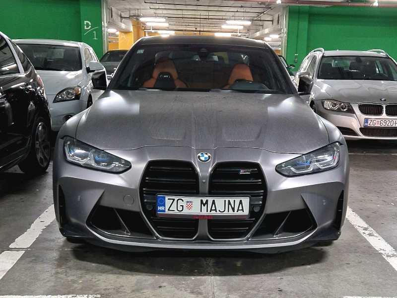 BMW M3 (2021) spotted in Zagreb, Croatia