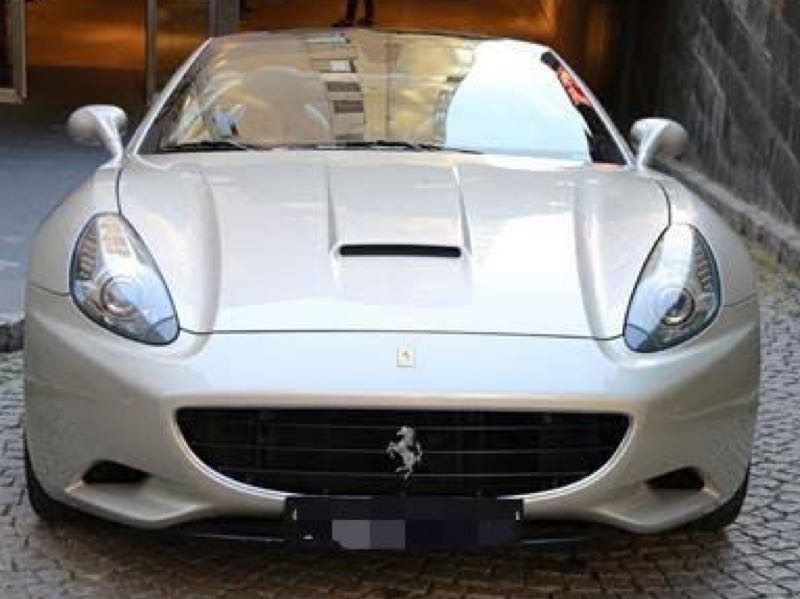 Ferrari California spotted in Kayseri