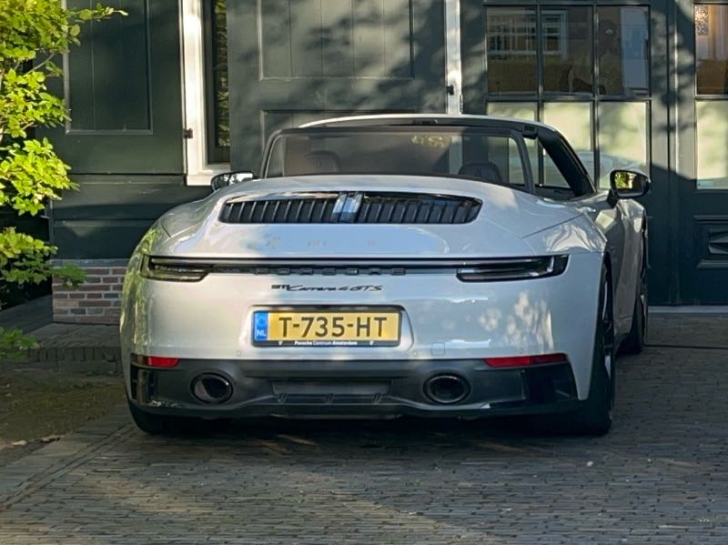 Porsche 911 Carrera 4 GTS spotted in Amsterdam