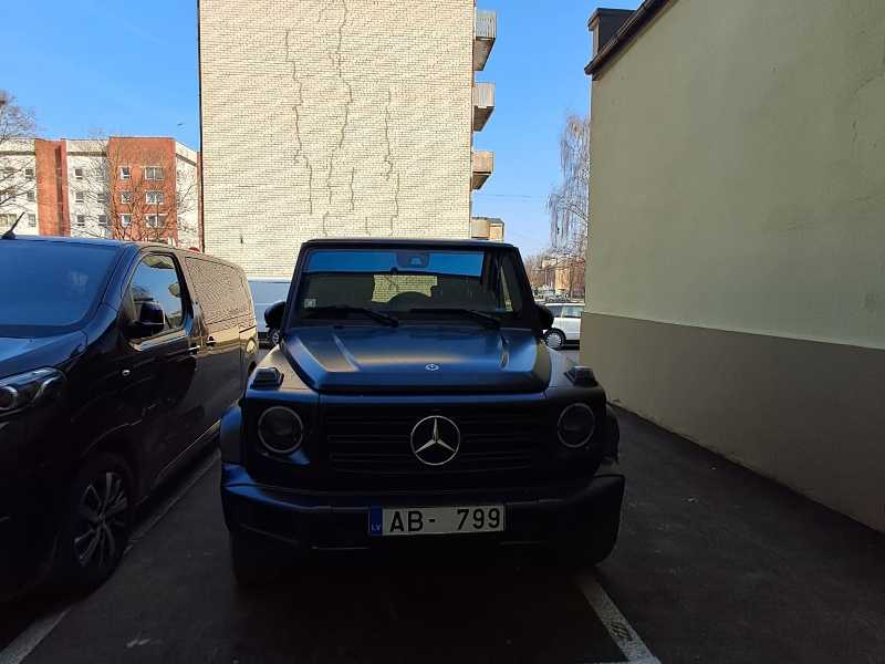 Mercedes-Benz G-Class spotted in Jelgava