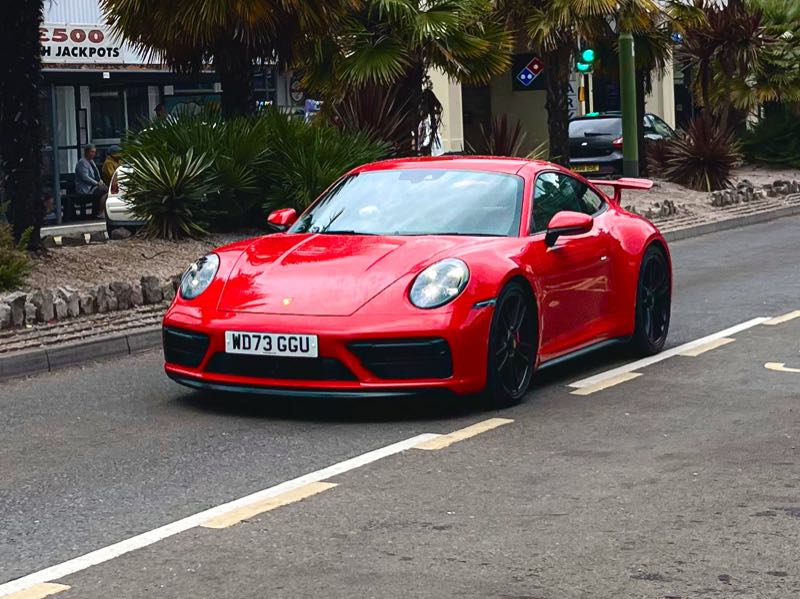 Porsche 911 spotted in Torquay