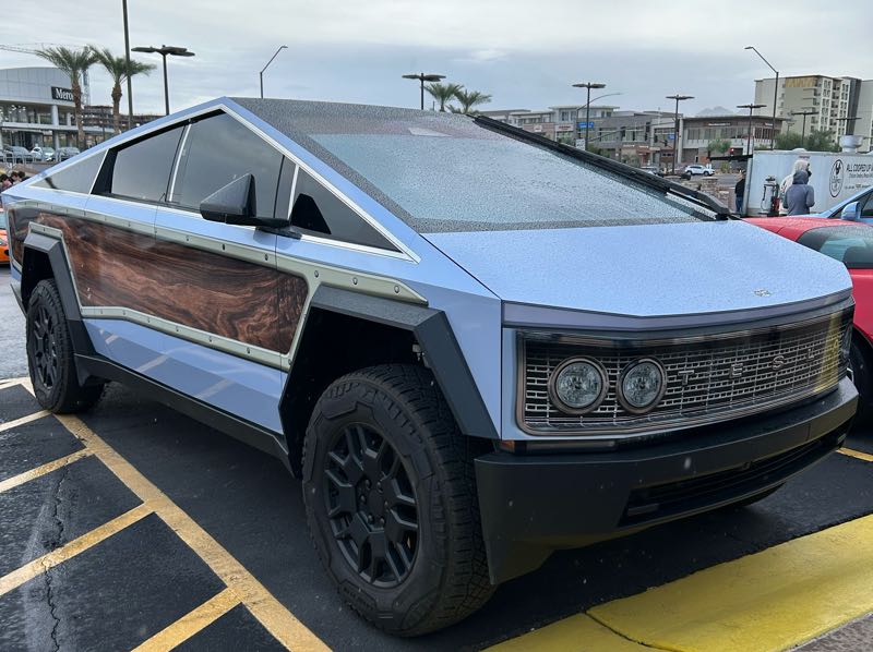 Tesla Cybertruck spotted in Camp Verde