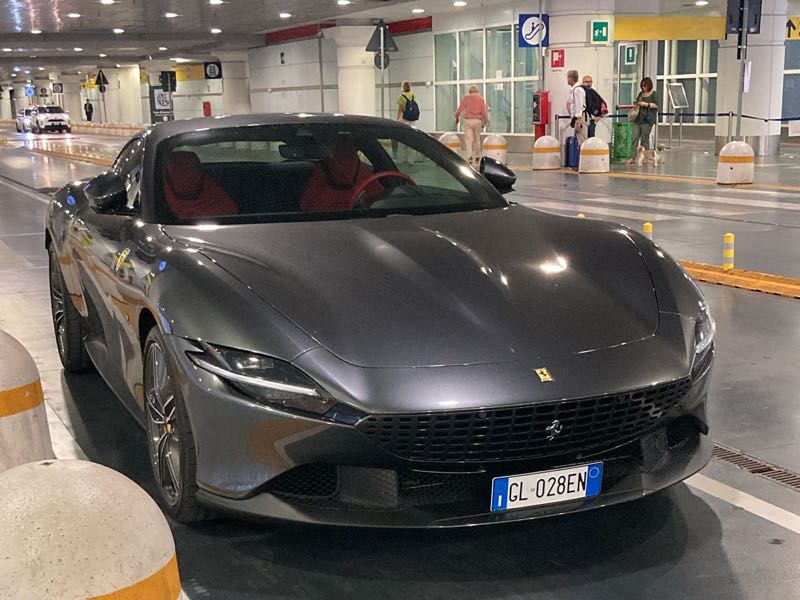 Ferrari Roma spotted in Parma