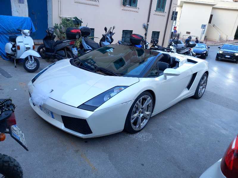 Lamborghini Gallardo Spyder (2008) spotted in Castellammare del Golfo, Italy