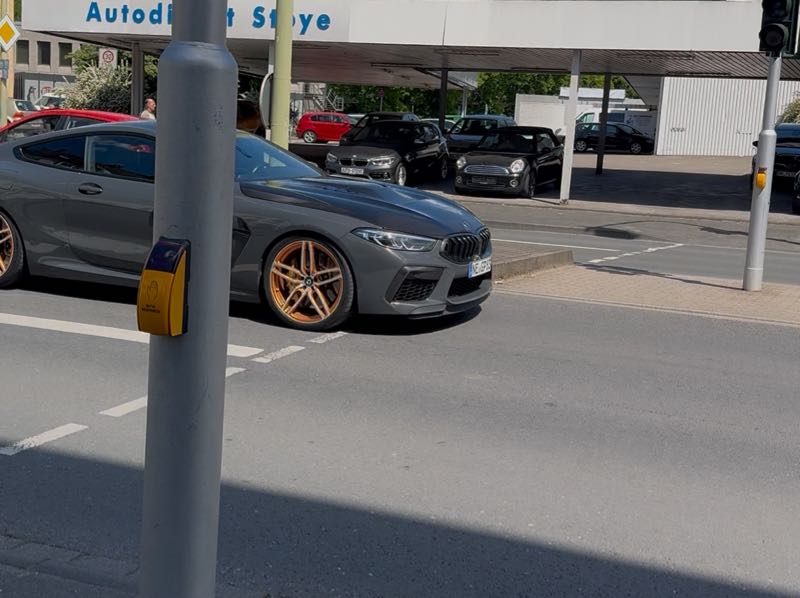BMW M8 spotted in Hagen