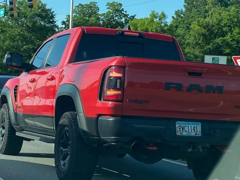 Ram 1500 TRX (2021) spotted in Warner Robins, United States