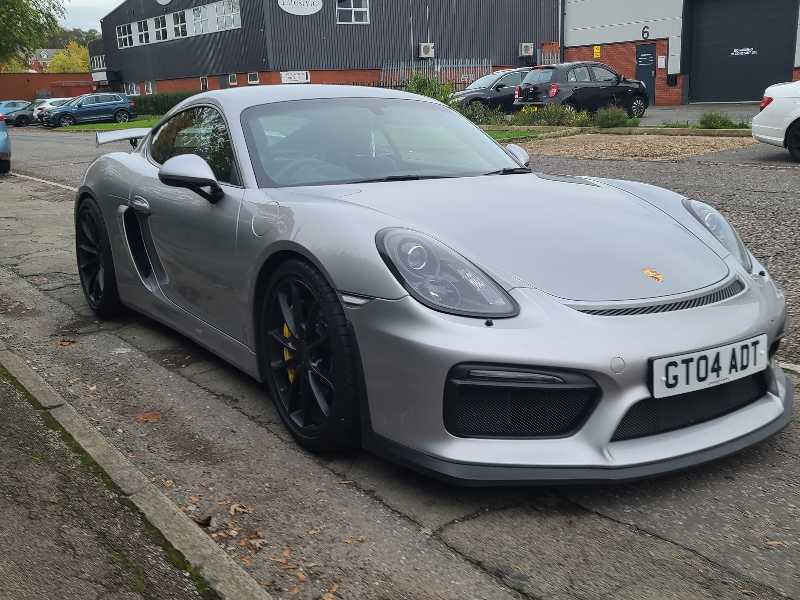 Porsche Cayman spotted in Redditch