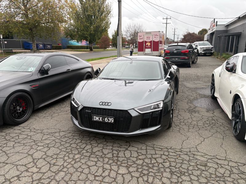 Audi R8 spotted in Gisborne