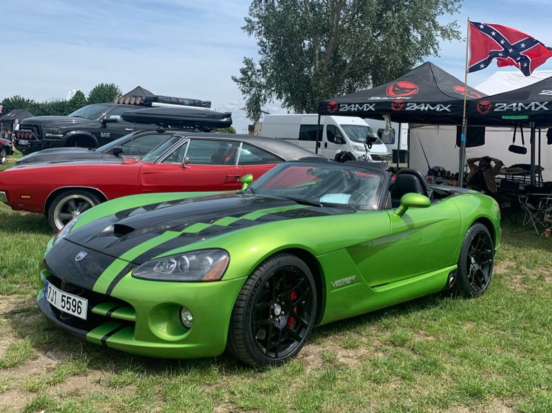 Dodge Viper spotted in Pasohlávky