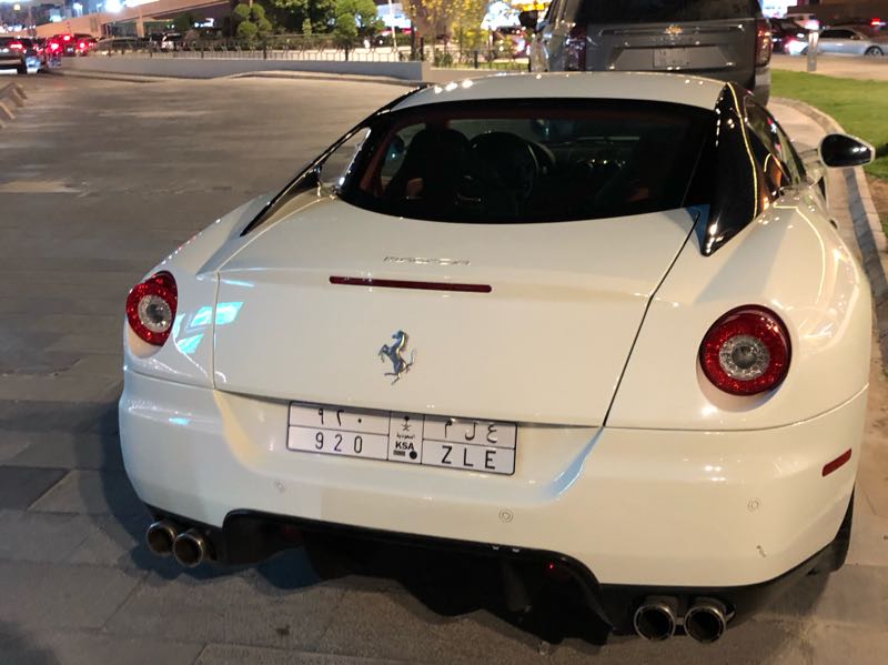Ferrari California spotted in Riyadh