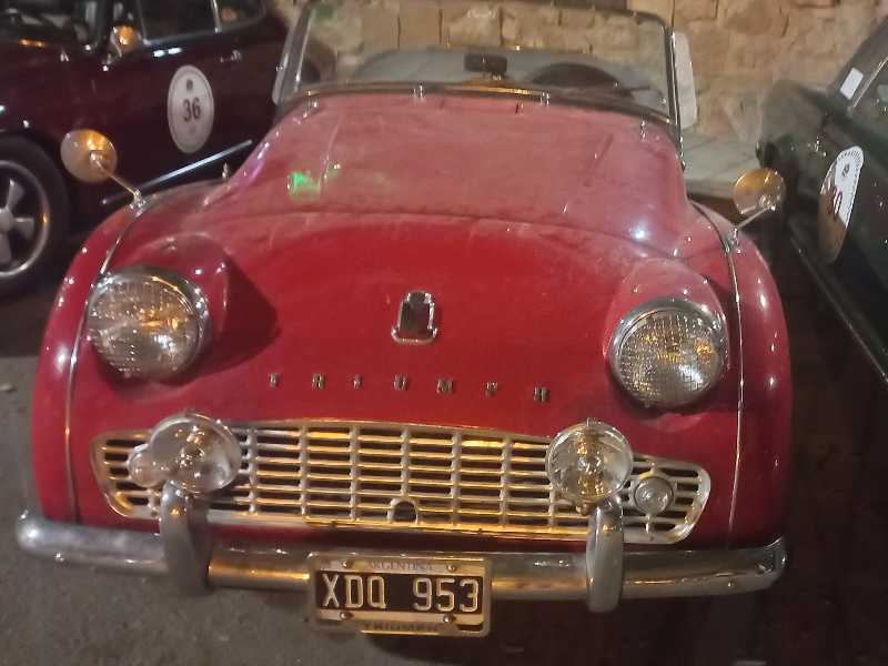 Triumph TR3 spotted in Joaquín V. González