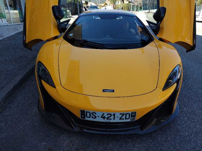 McLaren 650S spotted in Toulon