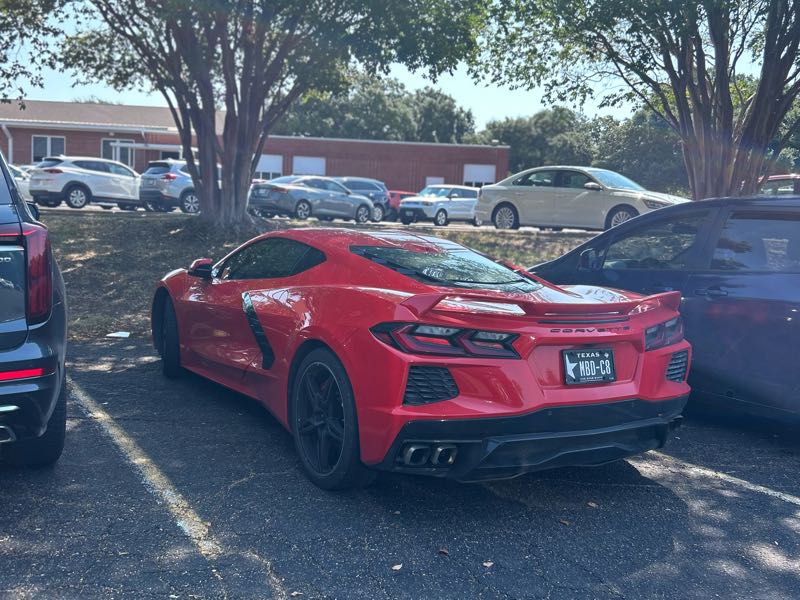Chevrolet Corvette spotted in Waco