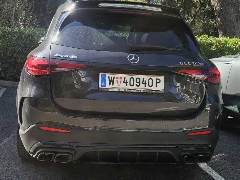 Mercedes-Benz GLC 63 S spotted in Pula