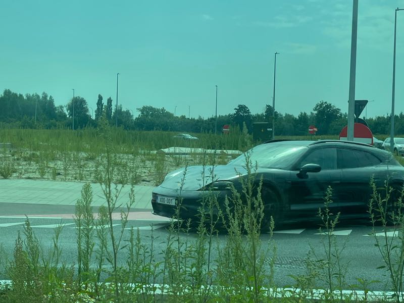Porsche Taycan (2021) spotted in Gent, Belgium