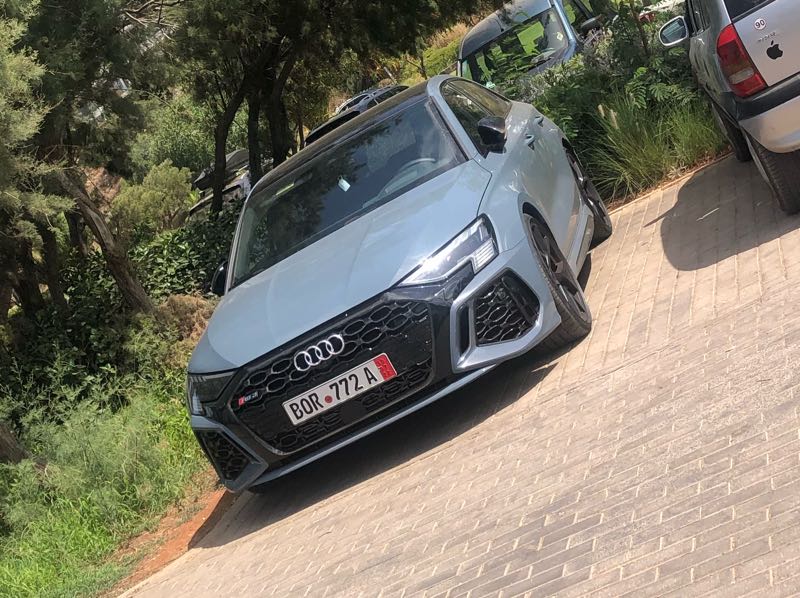 Audi RS 3 (2022) spotted in Nador, Morocco