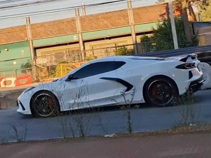 Chevrolet Corvette C8 (2020) spotted in Hualpén, Chile
