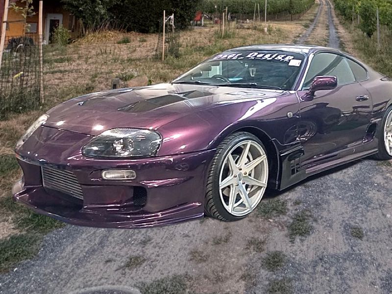 Toyota Supra spotted in Tapolca