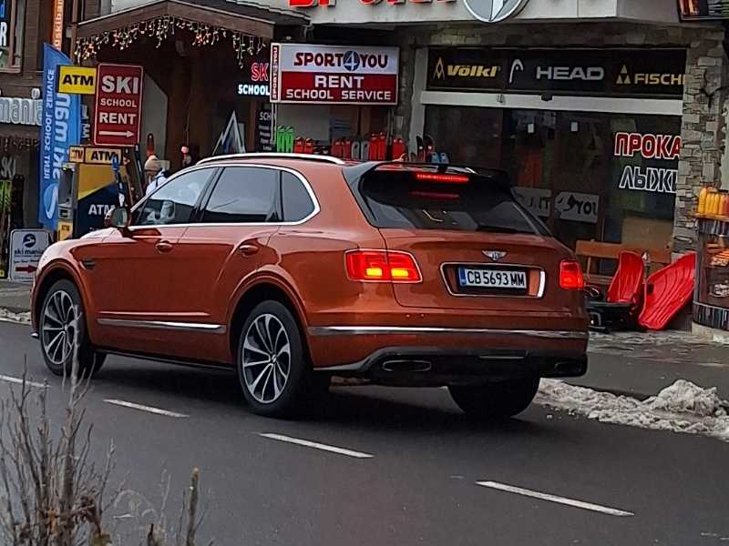 Bentley Bentayga spotted in Razlog