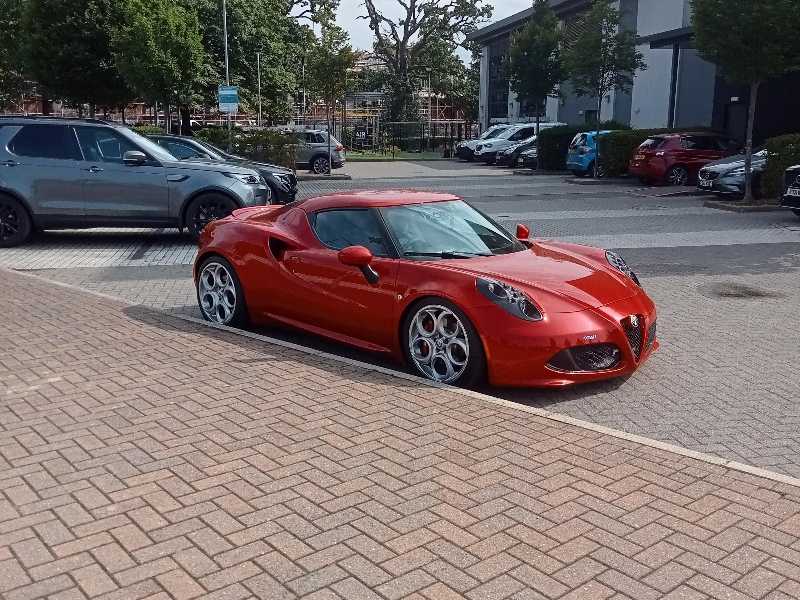 Alfa Romeo 4C spotted in Dvůr Králové nad Labem
