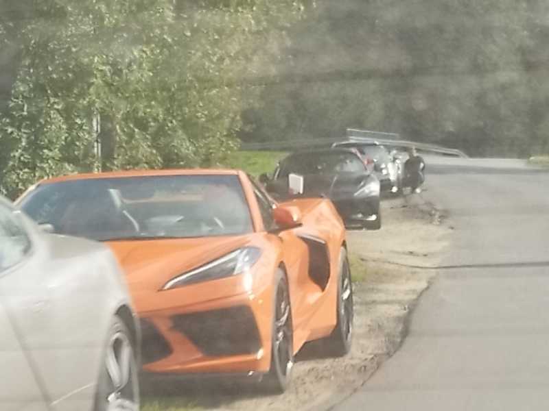 Chevrolet Corvette (2021) spotted in Bystrzyca Kłodzka, Poland