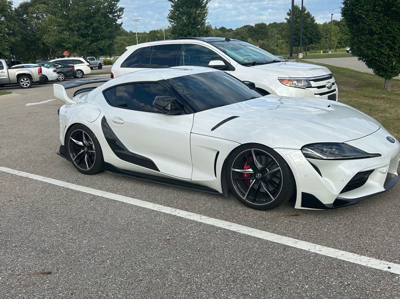 Toyota GR Supra spotted in Baluntaicun