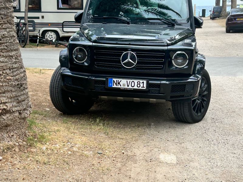 Mercedes-Benz G-Class (2021) spotted in Helechosa, Spain