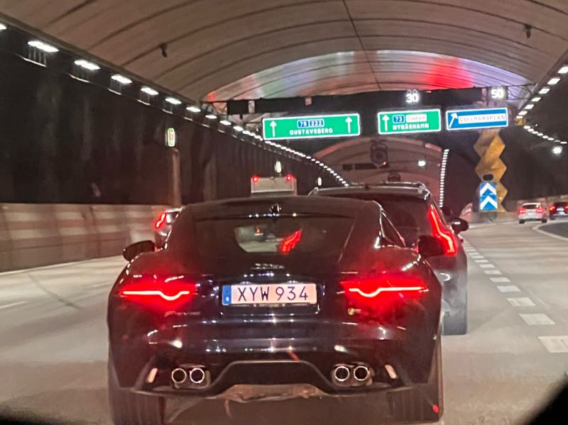 Jaguar F-Type (2020) spotted in Stockholm, Sweden