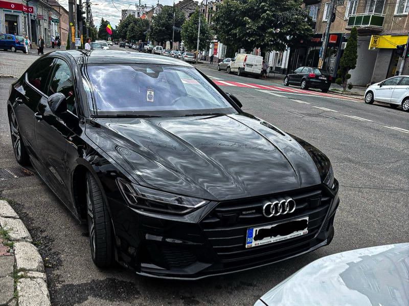 Audi S7 spotted in Mediaş