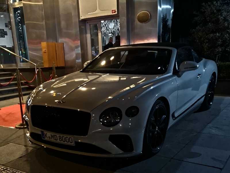 Bentley Continental spotted in Istanbul