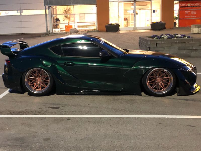 Toyota Supra (2020) spotted in Linköping, Sweden