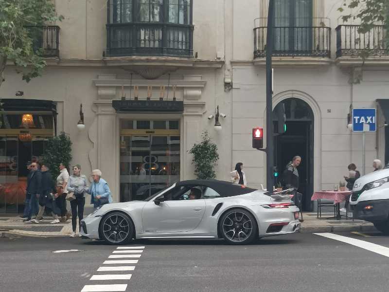 Porsche 911 Turbo S (2021) spotted in Alcalá de Guadaira, Spain